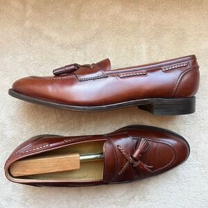 Johnston & Murphy Aristocraft Men 12 D
Brown Leather Tassel Loafers w/ Du Bagst‎